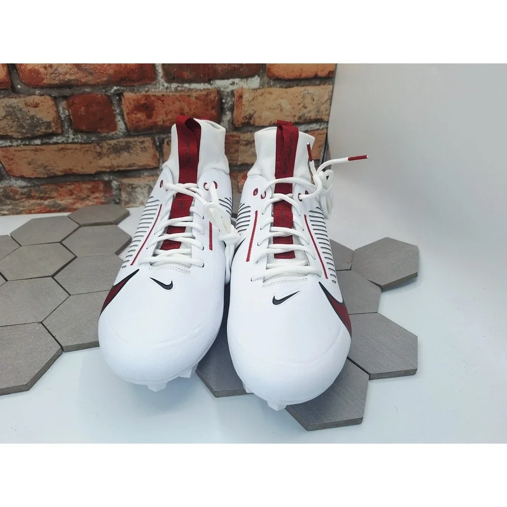 NIKE Vapor Edge Pro 360 2 TB Football Cleats Mens 13 Alabama Crimson Tide Red PE